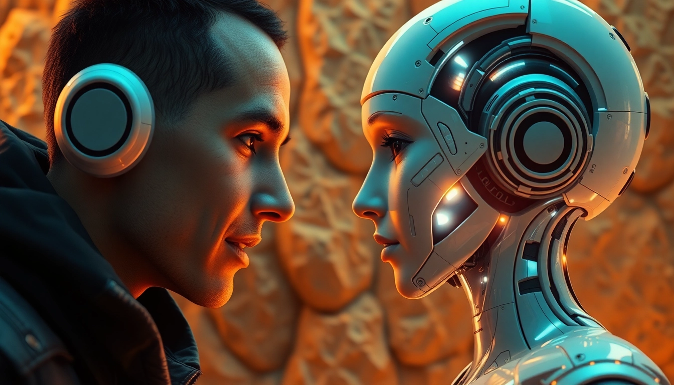 Detailed shot showcasing a realistic NSFW AI generator creating personalized visuals with expressive features and ambient lighting for immersive experiences.