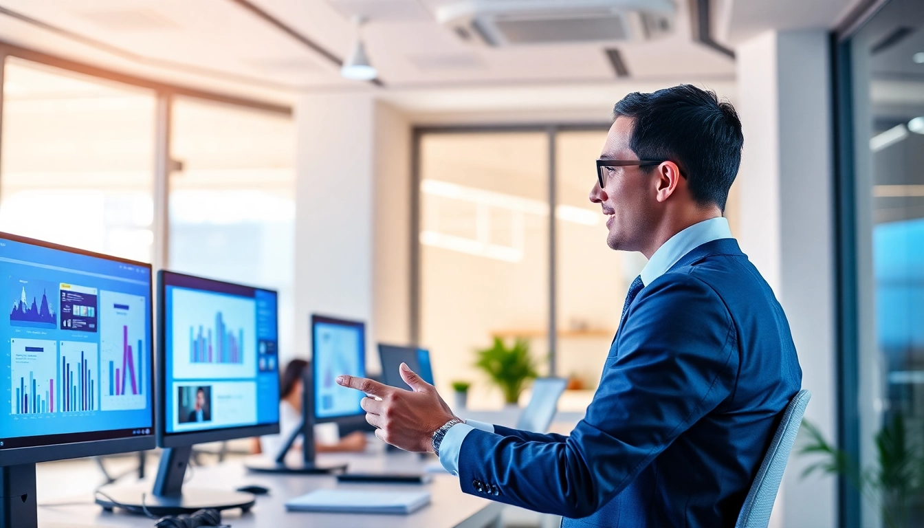 Professional analyzing digital marketing strategies for business growth using IIIIIII IIII in a
